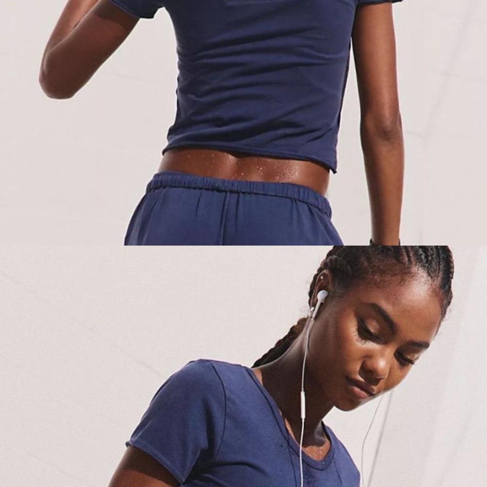 New Free People Hot Shot City (Top Only) - Midnight Navy